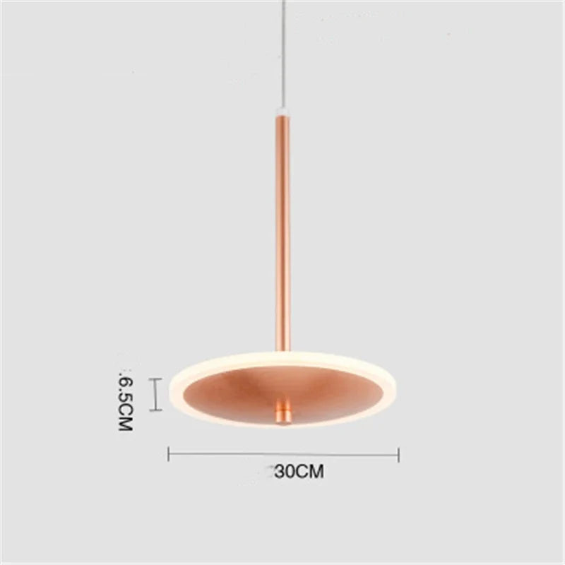 suspension nordique créative en métal pour intérieur moderne
