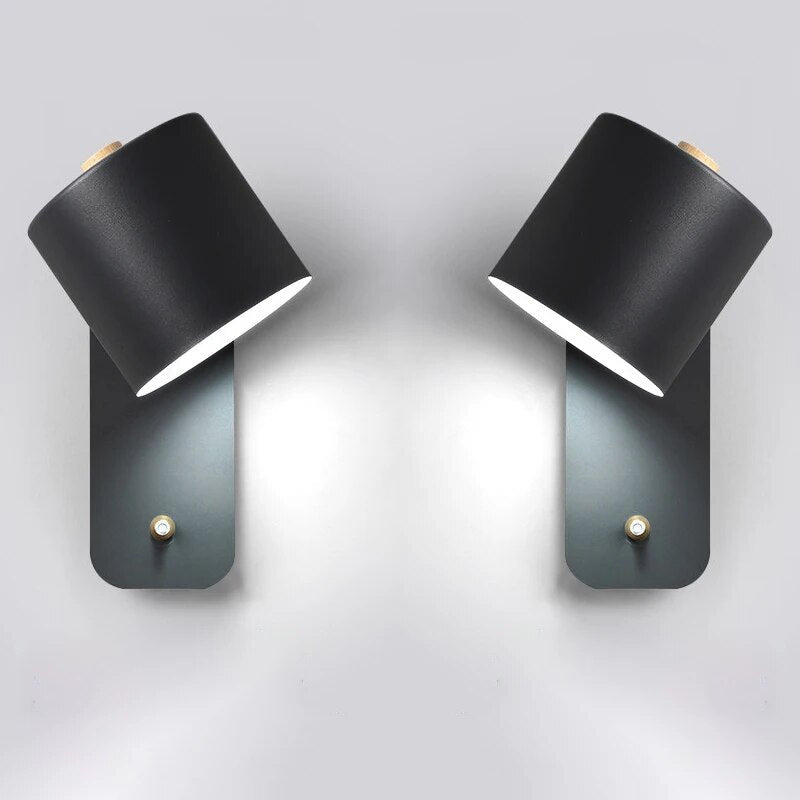 applique murale led intérieur escalier moderne décor salon interrupteur