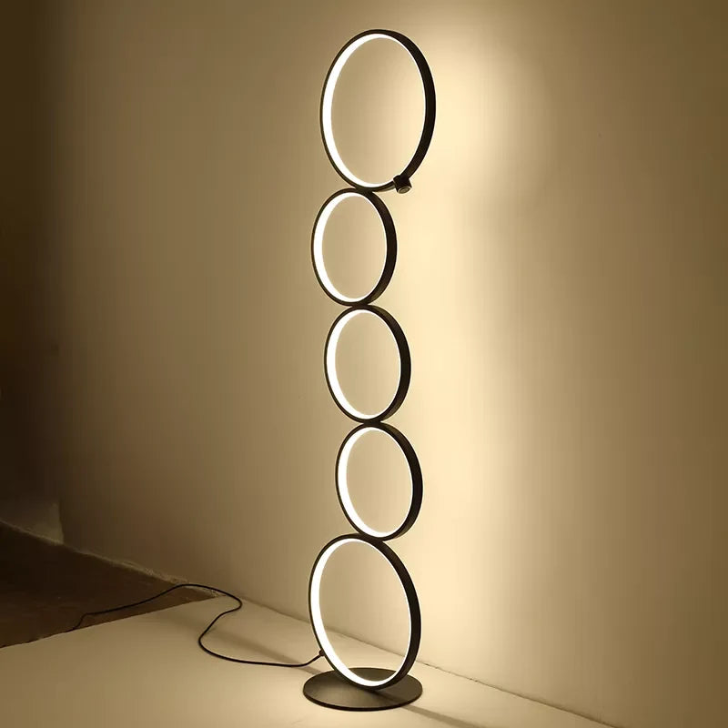 Lampadaire LED nordique déco salon