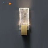 applique murale en cristal design moderne minimaliste pour étude et détente