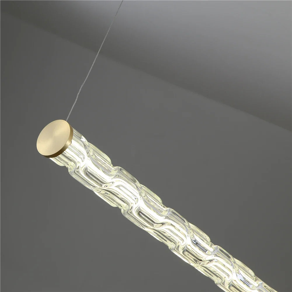 suspension en cristal pour décoration intérieure moderne