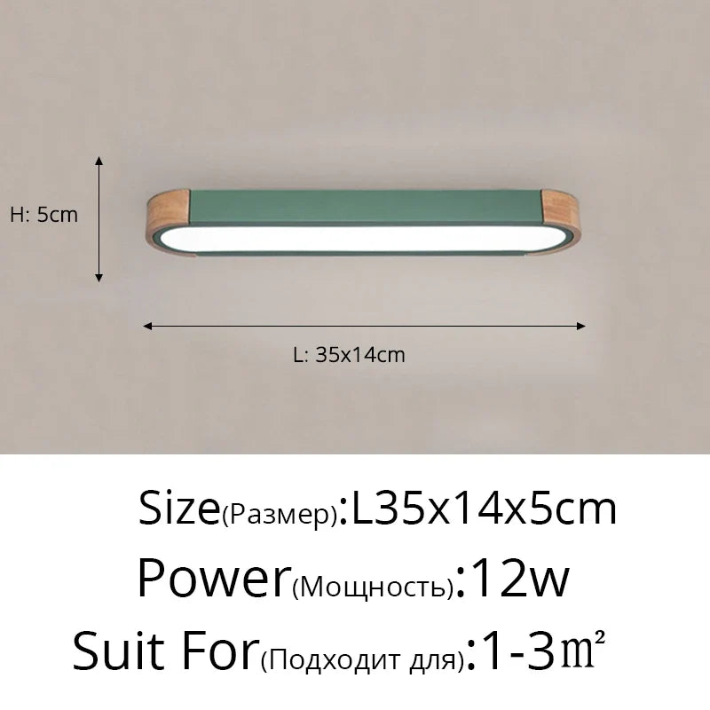 lumière led en bois style industriel pour extérieur nordique