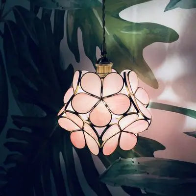 lampe en verre nordique ins chaude avec cuivre