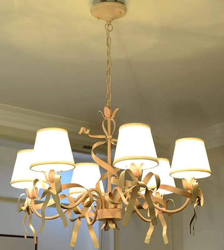 lustre led style européen pour chambre de princesse