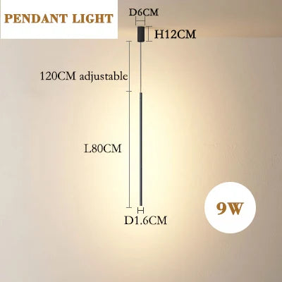 applique murale led moderne design nordique pour intérieur élégant