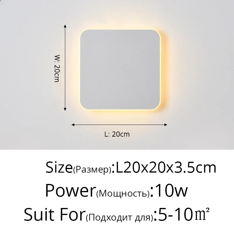 applique murale led tactile pour chambre et escalier