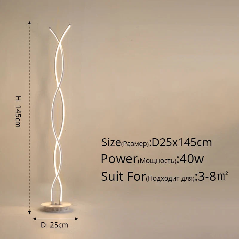 lampadaire design pour éclairage intérieur moderne et élégant