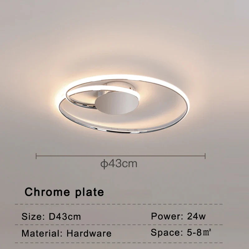 plafonnier led moderne pour décoration intérieure design élégant