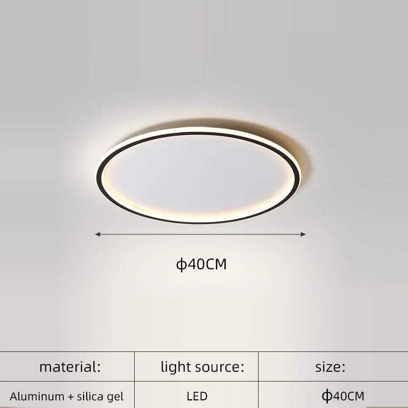 plafonnier circulaire moderne pour intérieur élégant et fonctionnel