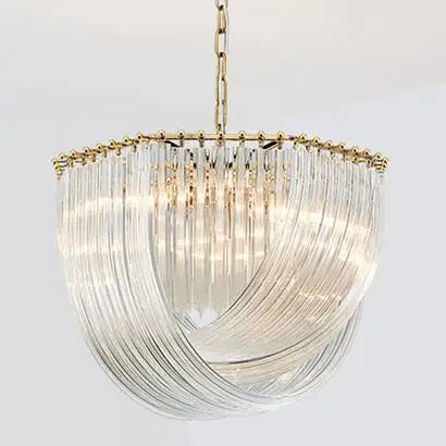 Post-moderne Lustre plaque or/Chrome métal Led E14 lampes suspendues verre rond Luminarias chaîne suspension lampe lampara luminaires