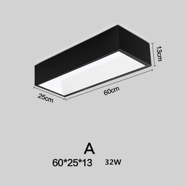 plafonnier led carré à intensité variable à monter soi-même