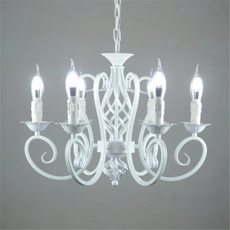 lustre industriel rétro en fer forgé chandelier vintage suspendu