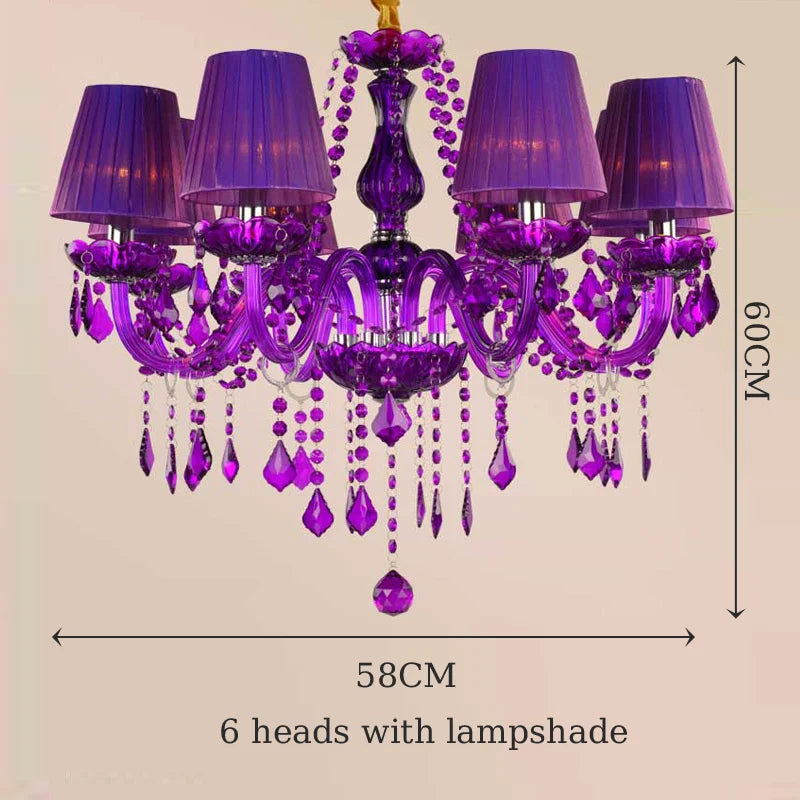 lustre en cristal de luxe pour mariage et restauration