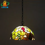 lustre romantique en feuille d'érable pour jardin et restaurant