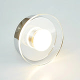 lampe moderne simple montée en surface led étanche