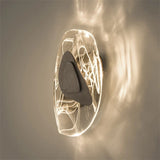 applique murale led en cristal nordique pour divers espaces