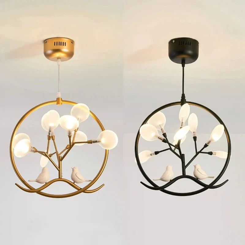 suspension en bois artisanale pour décoration intérieure moderne
