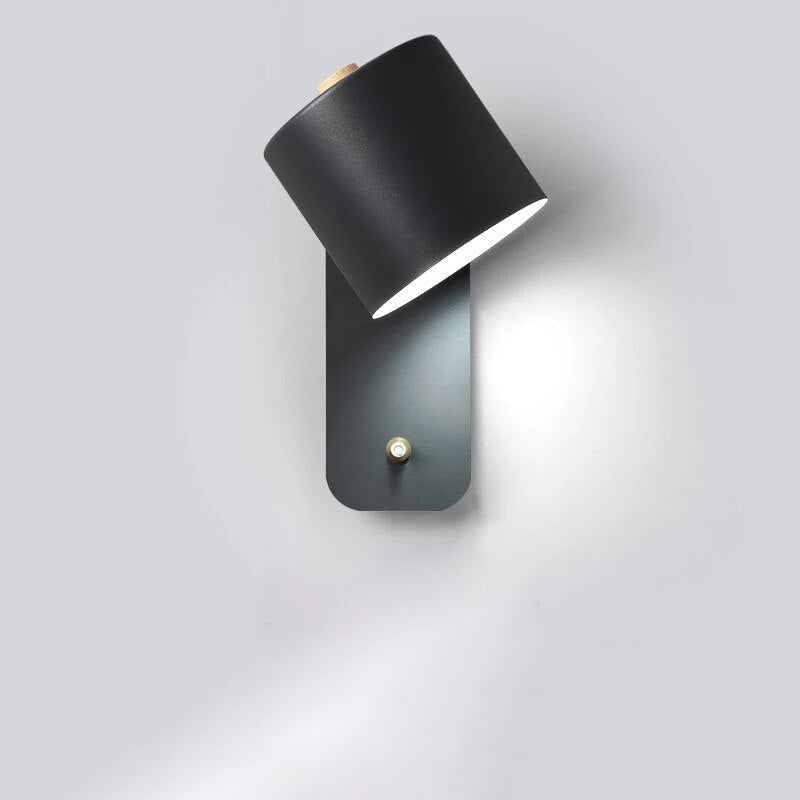 applique murale led intérieur escalier moderne décor salon interrupteur