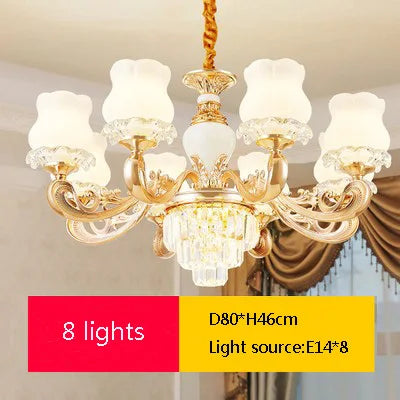 lustre moderne en cristal pour un éclairage élégant et raffiné
