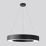 suspension lumière led en métal minimaliste suspendue