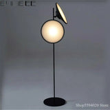 lampadaire led design nordique double corne éclairage moderne