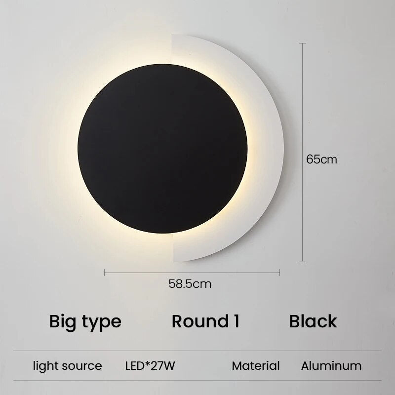Applique murale LED moderne pour salon
