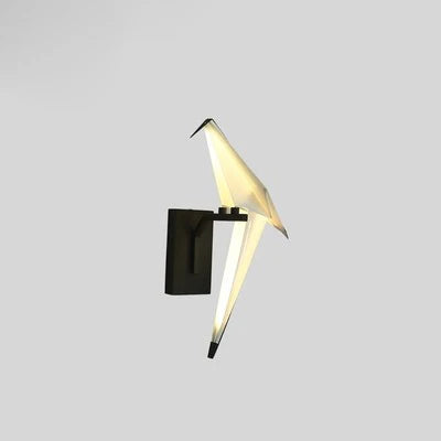 lampe postmoderne en fer acrylique pour amoureux des oiseaux