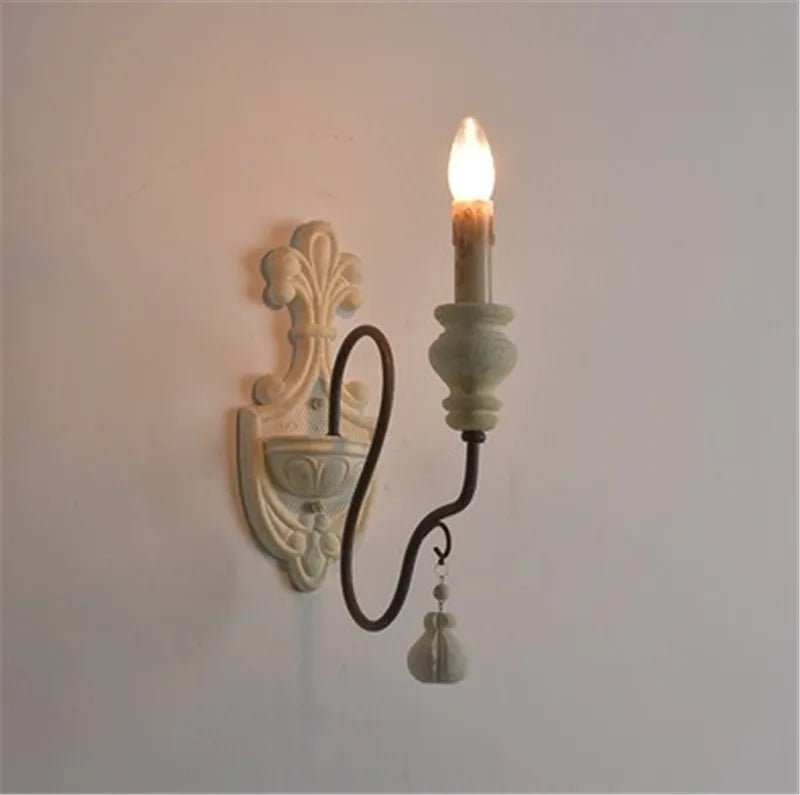 lustre suspendu en fer et bois vintage style industriel
