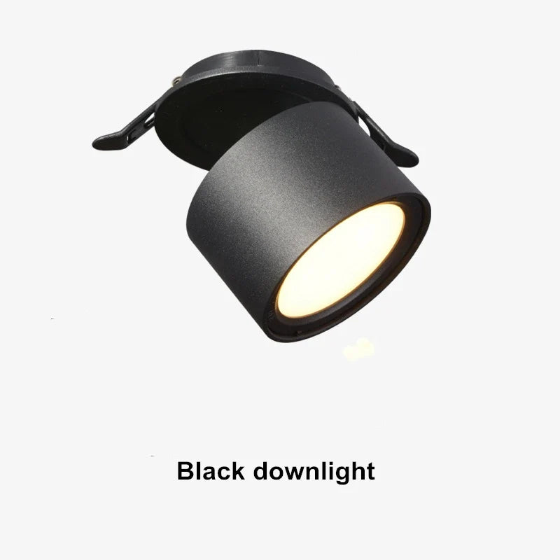spot rotatif pliable intégré à intensité variable led rétro-éclairage éclairage intérieur
