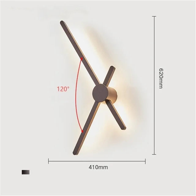 applique murale moderne design pour intérieur lumineux