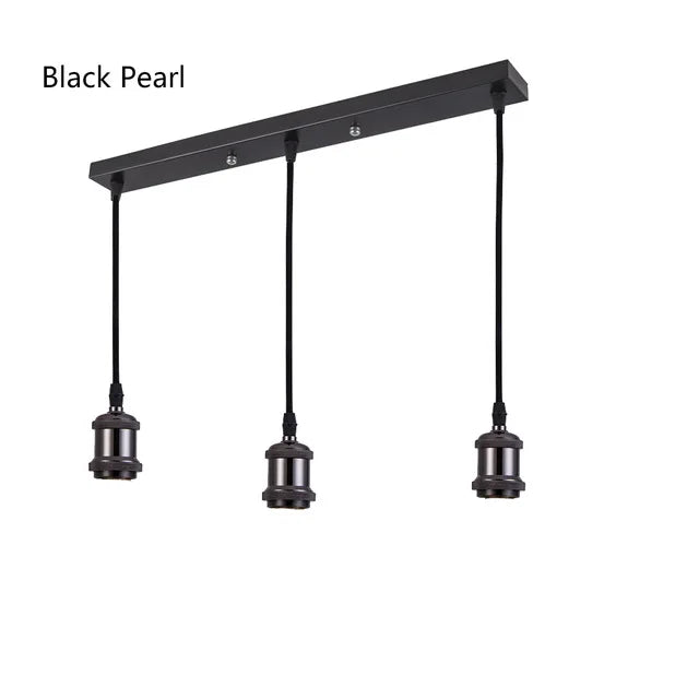 suspension rétro en aluminium style industriel pour décoration intérieure