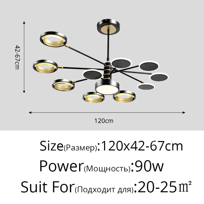 plafonnier nordique design élégant pour décoration intérieure moderne