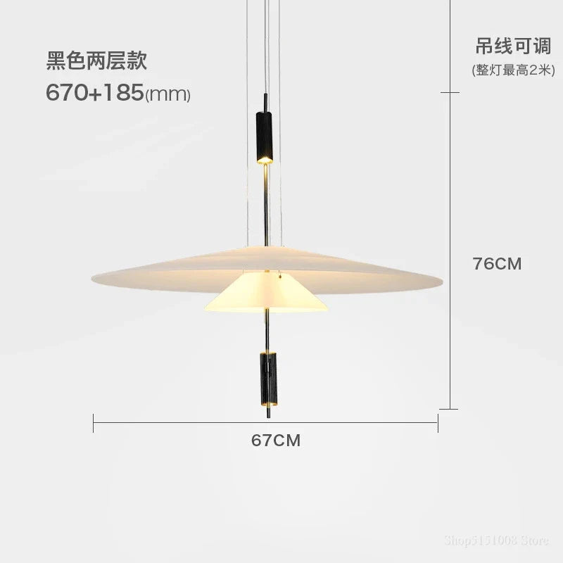 lustre moderne de flamant rose led pour décoration loft