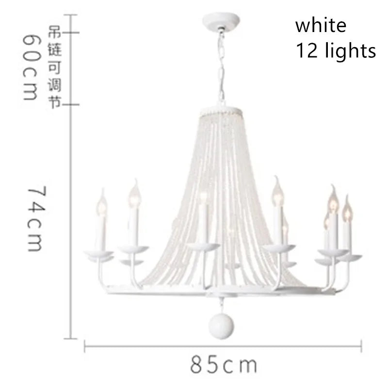 lustre vintage en cristal rétro pour café et bar