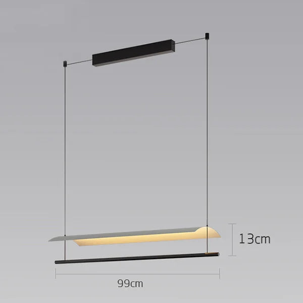 lustre minimaliste scandinave design pour éclairage intérieur