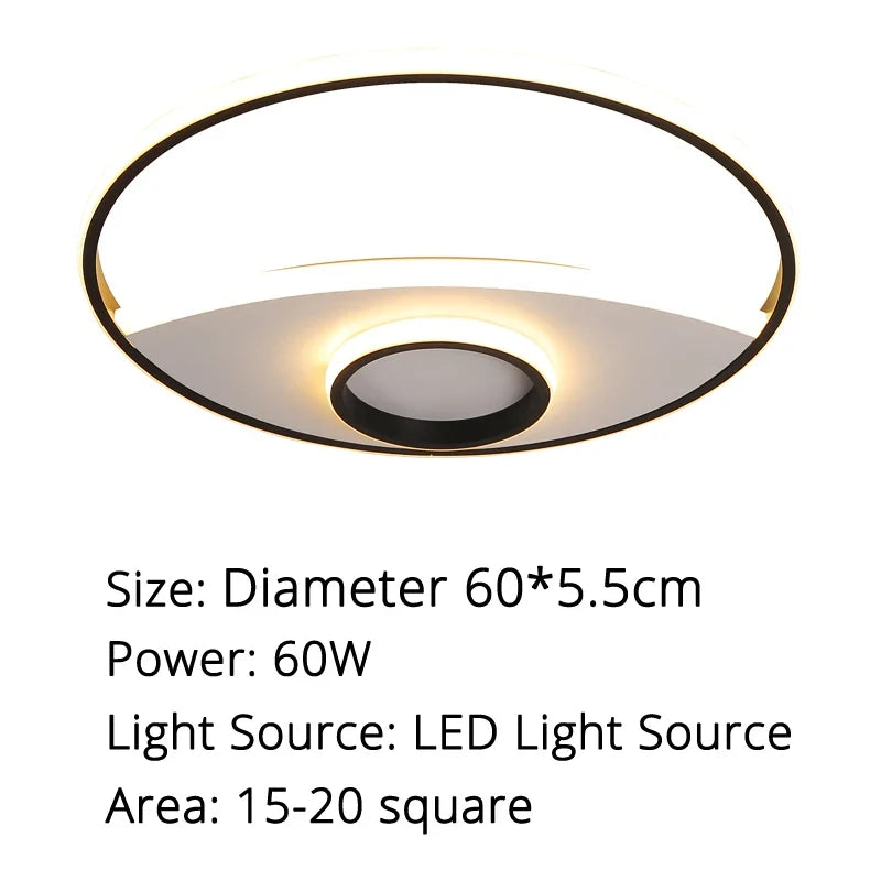 plafonnier design moderne pour éclairage intérieur polyvalent