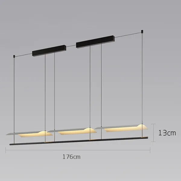 Lustre LED minimaliste design