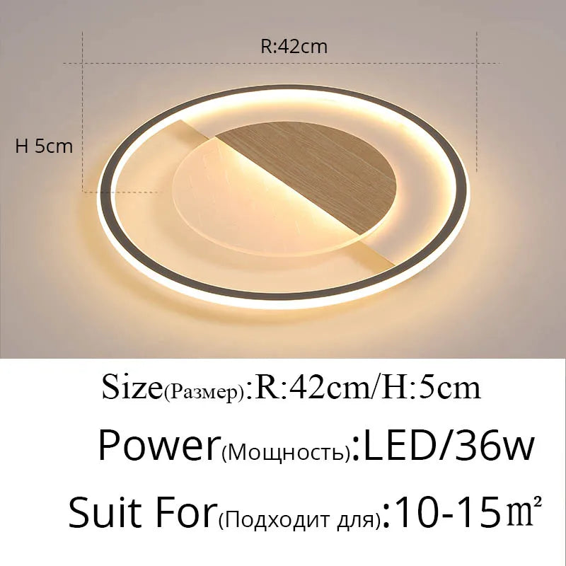 plafonnier led moderne pour décoration intérieure élégante et lumineuse