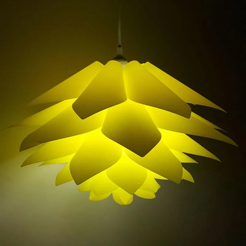 suspension 50 cm Lotus abat-jour Puzzle