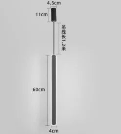 suspension en fer au design minimaliste pour intérieur élégant