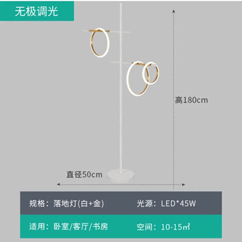 suspension LED design moderne pour décoration intérieure