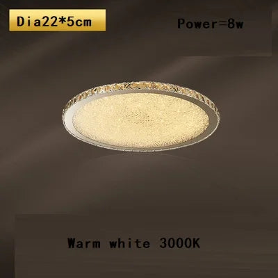 suspension moderne en acier inoxydable avec led et télécommande