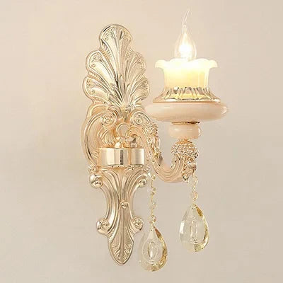 applique murale en cristal design moderne pour intérieur élégant