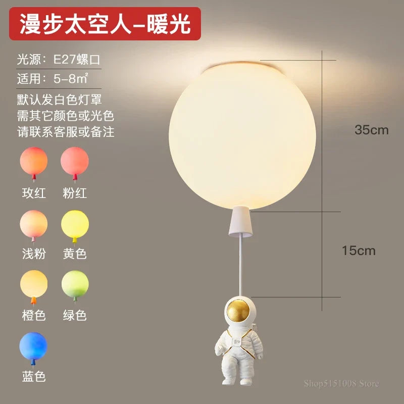 suspension nordique décorative pour chambre d'enfant design ludique