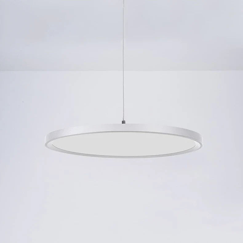 suspension lumières suspendus simple nordique led ronde luminaires en fer