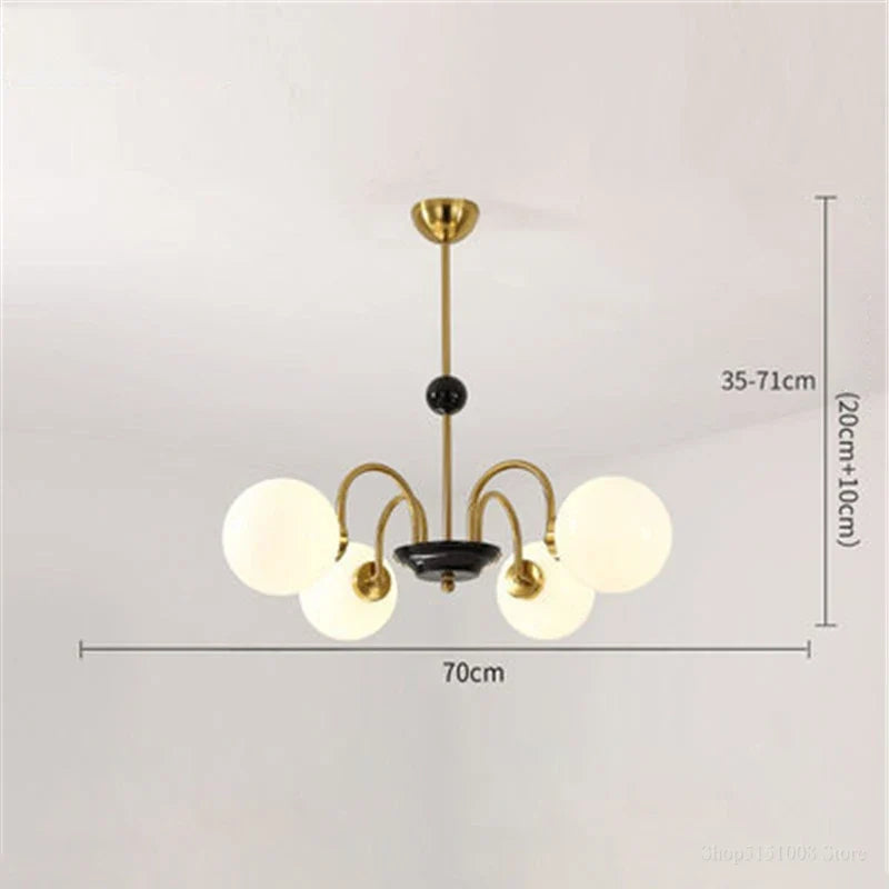 lustre moderne led décoration nordique éclairage intérieur