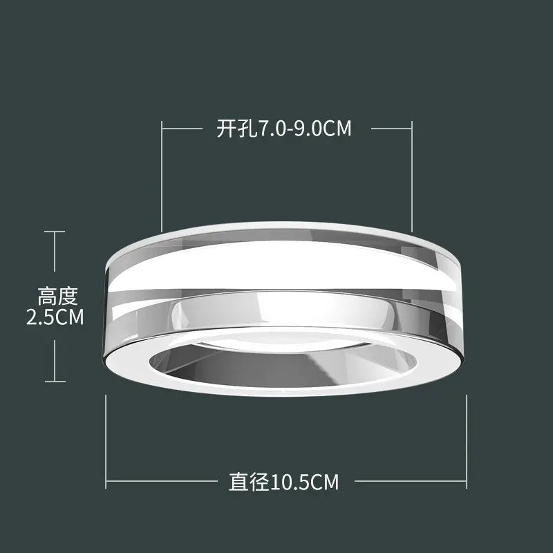 plafonnier led en cristal spot intégré luminaires