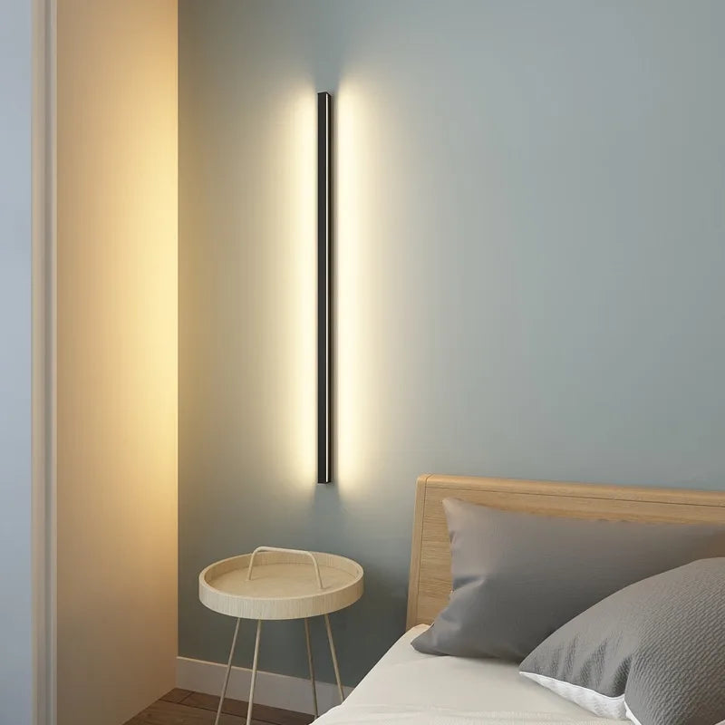 applique murale led moderne en aluminium pour intérieur lumineux et pratique