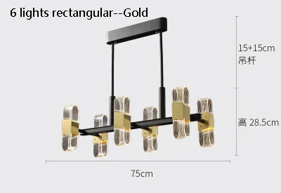 lustre de luxe design pour un éclairage nordique élégant