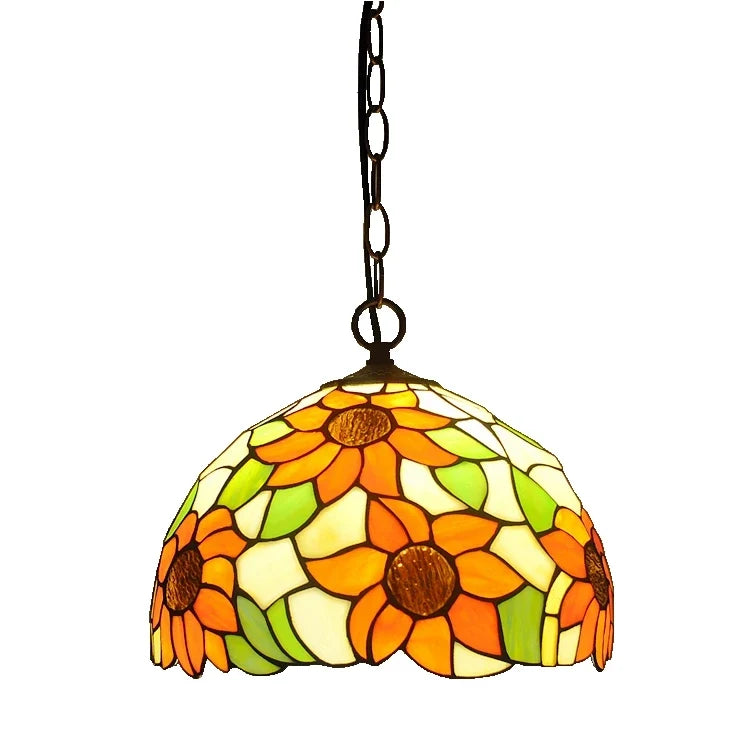 lustre tiffany européen pour restaurant café ou bar